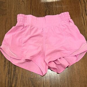 Magenta Glow High Rise Lululemon Hotty Hot Shorts